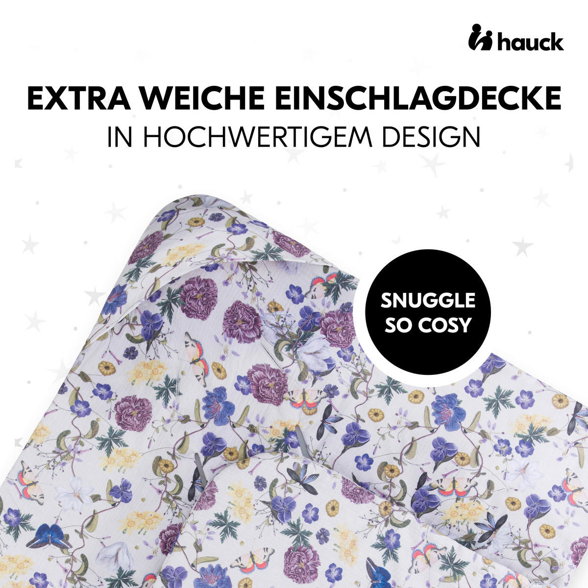EINSCHLAGDECKE Snuggle so Cosy      - Beige, Basics, Textil (75/0,6/75cm) - Hauck
