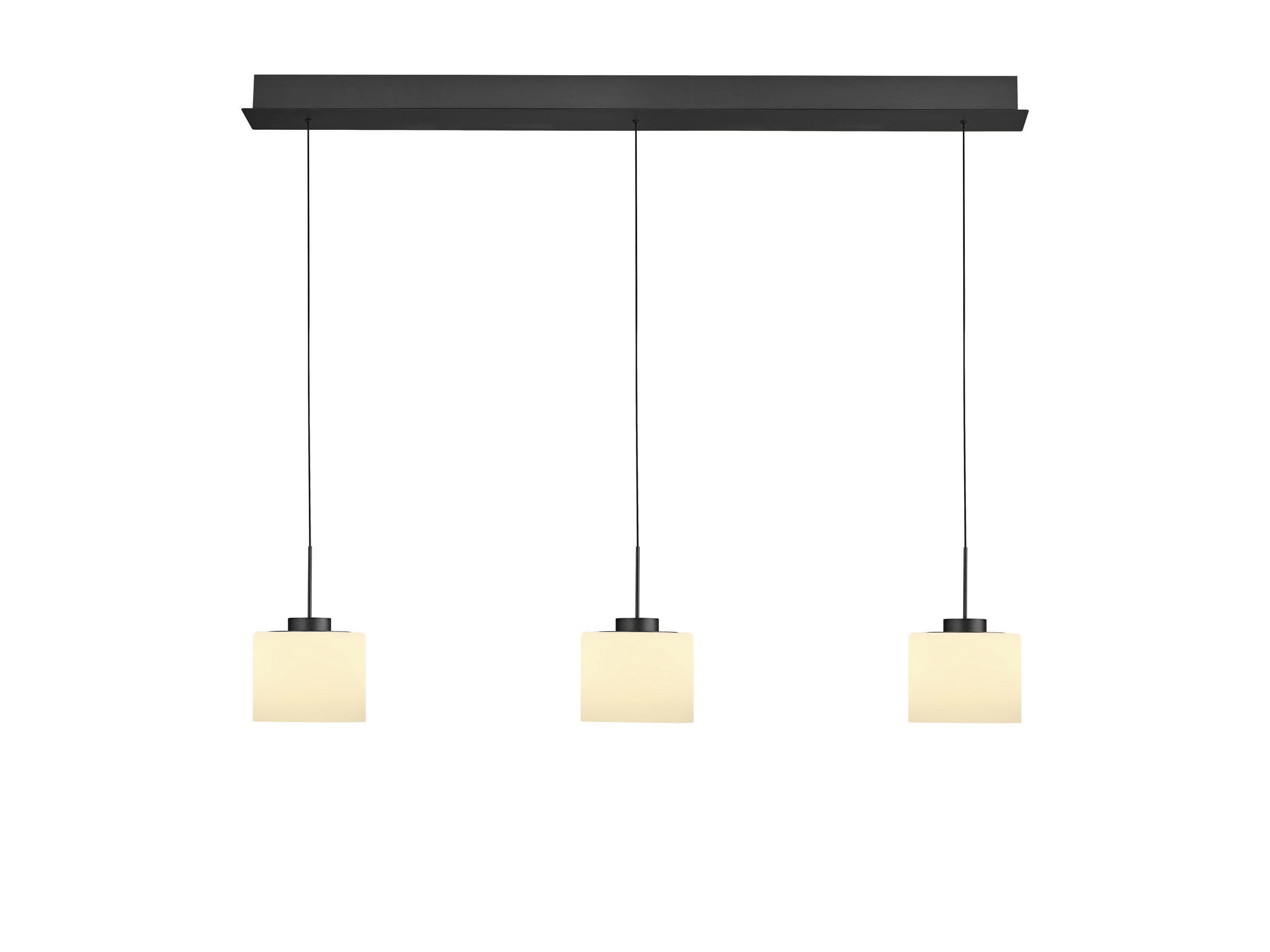 LED-HÄNGELEUCHTE ABBY 110/5/150 cm   - Anthrazit, Design, Metall (110/5/150cm) - Hell