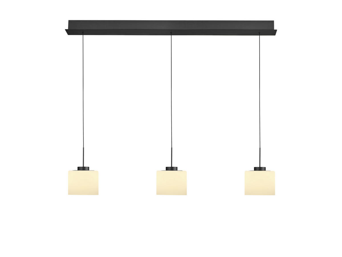 LED-HÄNGELEUCHTE ABBY 110/5/150 cm   - Anthrazit, Design, Metall (110/5/150cm) - Hell