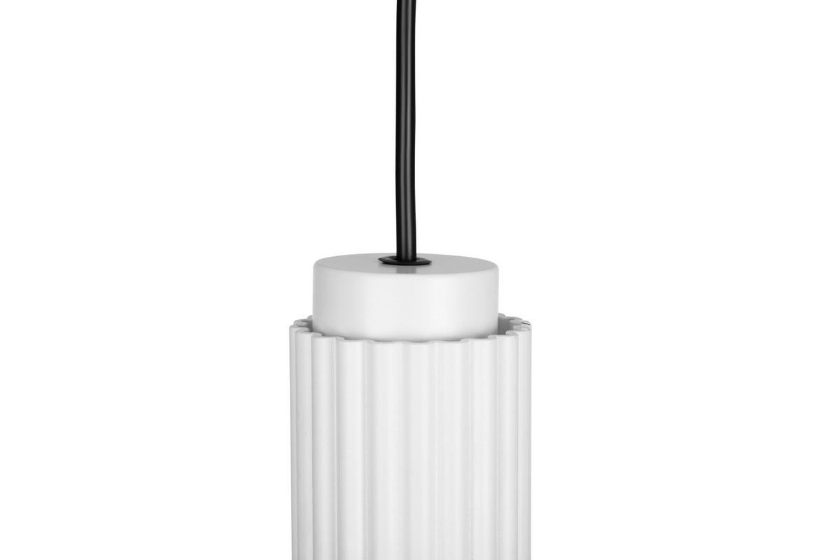 HÄNGELEUCHTE 6,5/120 cm  - Weiß, Design, Metall (6,5/120cm) - Collet's Monde