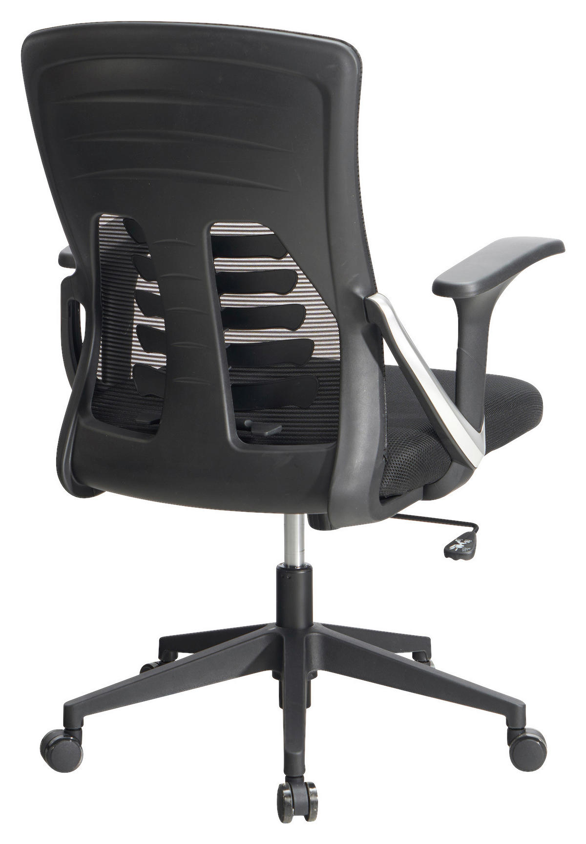 STOLICA OKRETNA  crna  tekstil  - crna, Design, tekstil/plastika (65/104/65cm) - MID.YOU