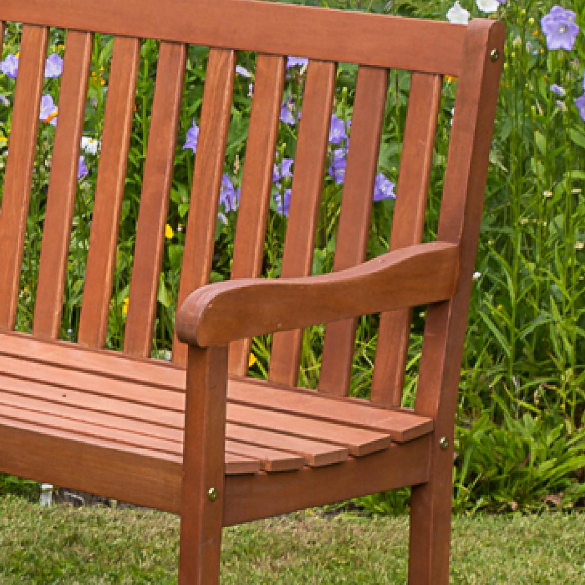 GARTENBANK 157/89/58 cm  in Naturfarben  - Naturfarben, Basics, Holz (157/89/58cm) - Gardenson