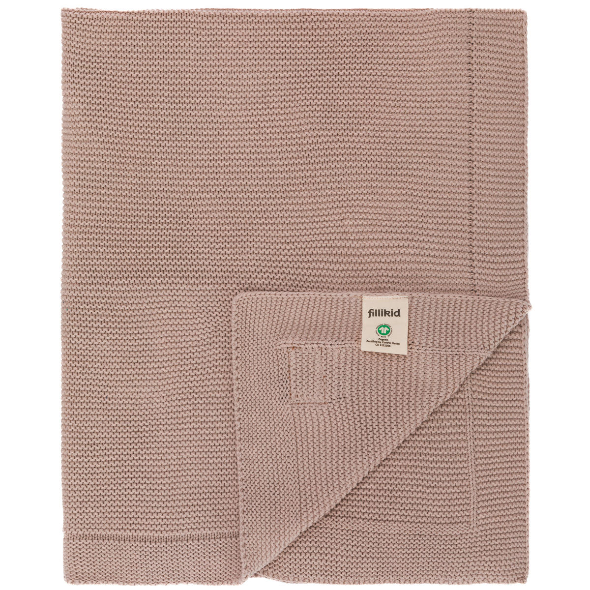 BABYDECKE 80/100 cm  - Taupe, Basics, Textil (80/100cm) - Fillikid
