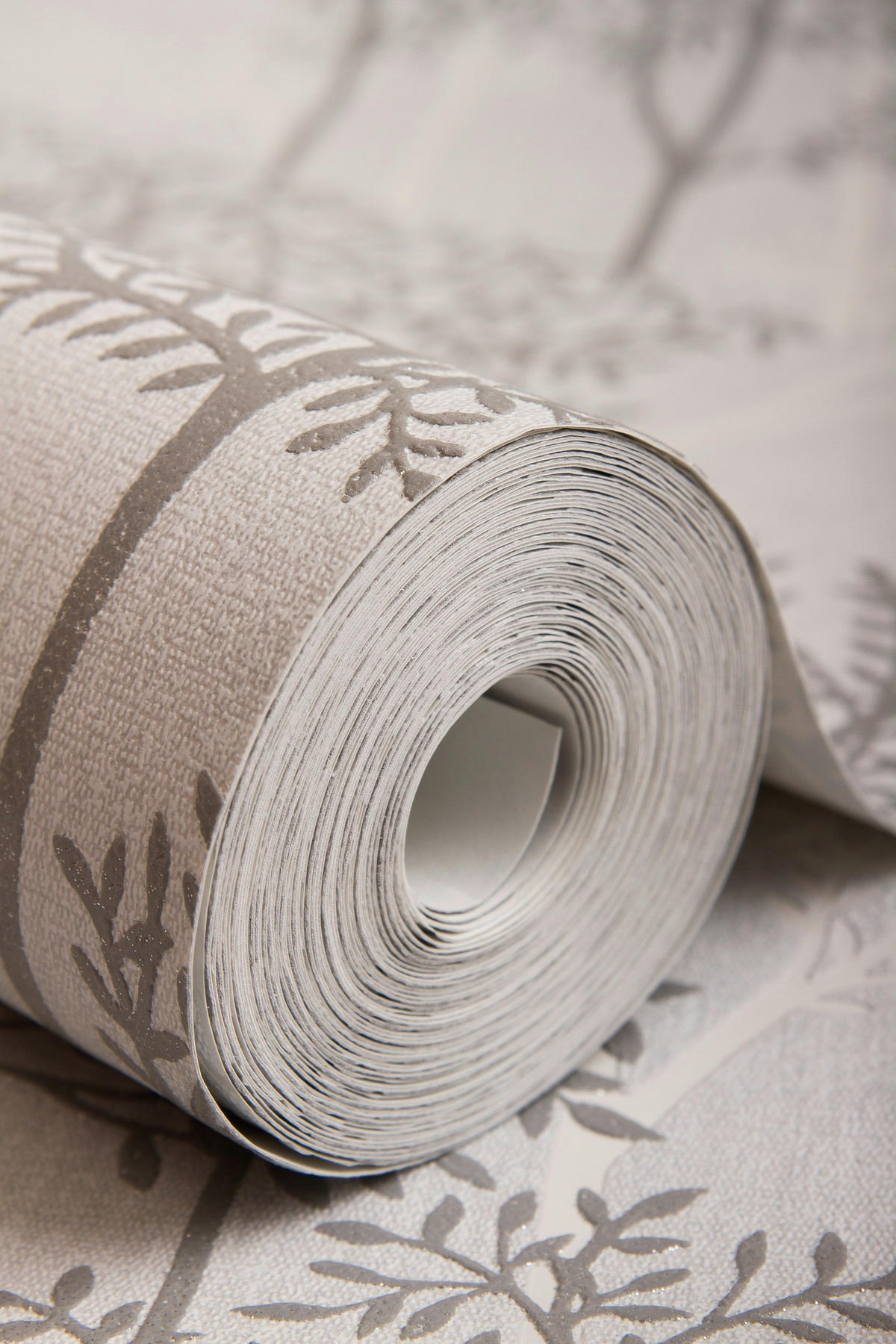 NON WOVEN-TAPET 52/1005 cm  - grå, Basics, papper/plast (52/1005cm)