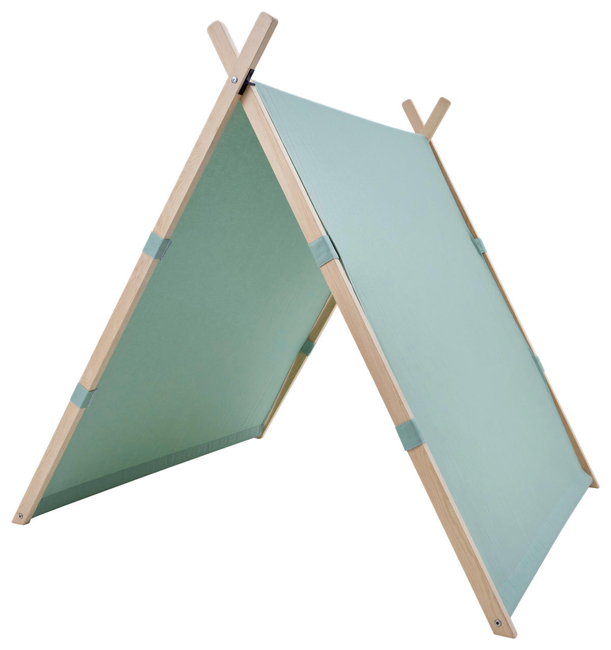 SPIELZELT - Grün, KONVENTIONELL, Holz/Textil (123/107/106cm) - Ambia Garden