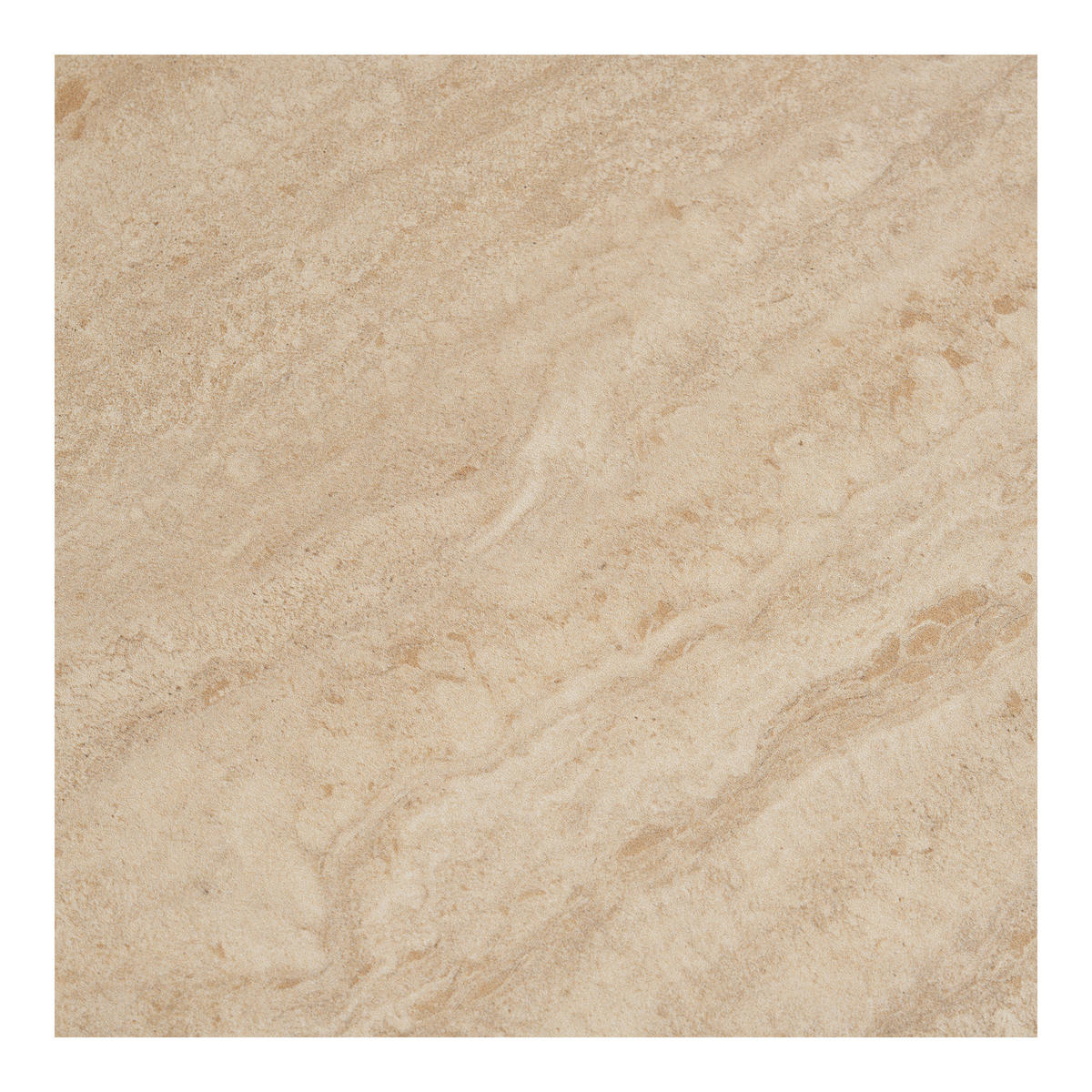 BEISTELLTISCH 50/50/56 cm Annecy Sandfarben rund  - Sandfarben, Design, Stein/Metall (50/50/56cm) - MID.YOU