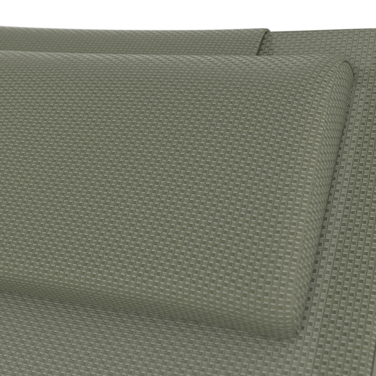 SONNENLIEGE 198/34/87/62 cm  - Grün, MODERN, Textil/Metall (198/34/87/62cm) - Ambia Garden