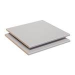 EINLEGEBODENSET 48/2/50 cm   - Grau, Design, Holzwerkstoff (48/2/50cm) - Carryhome