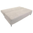SCHLAFSOFA mit Liegefunktion, Schlafen auf Sitzhöhe, Rücken echt, Stoffauswahl Flachgewebe Braun - Schwarz/Braun, KONVENTIONELL, Textil/Metall (197/75/100cm) - Carryhome