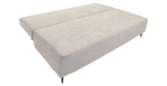 SCHLAFSOFA mit Liegefunktion, Schlafen auf Sitzhöhe, Rücken echt, Stoffauswahl Flachgewebe Braun - Schwarz/Braun, KONVENTIONELL, Textil/Metall (197/75/100cm) - Carryhome