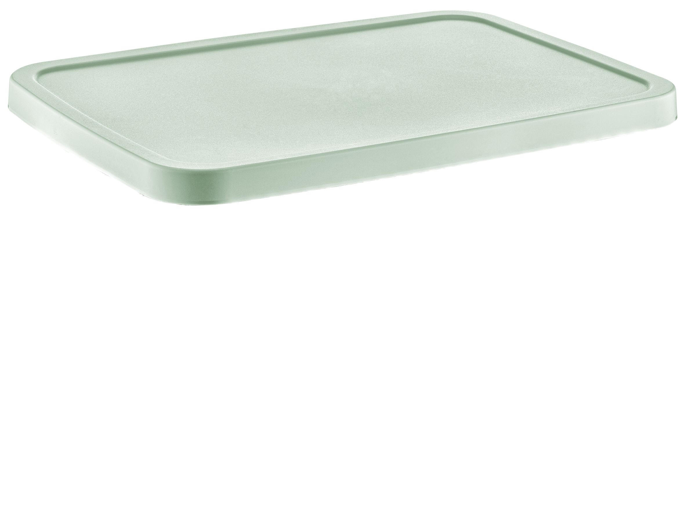 POKLOPAC     - zelena, Basics, plastika (28/38,5cm) - Homeware