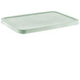 DECKEL  - Grün, Basics, Kunststoff (28/38,5cm) - Homeware