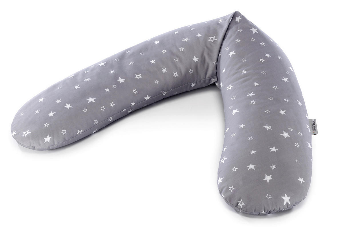 BLAZINA ZA DOJENJE  Sternenhimmel         190 cm   - siva, Basics, tekstil (190cm) - Theraline