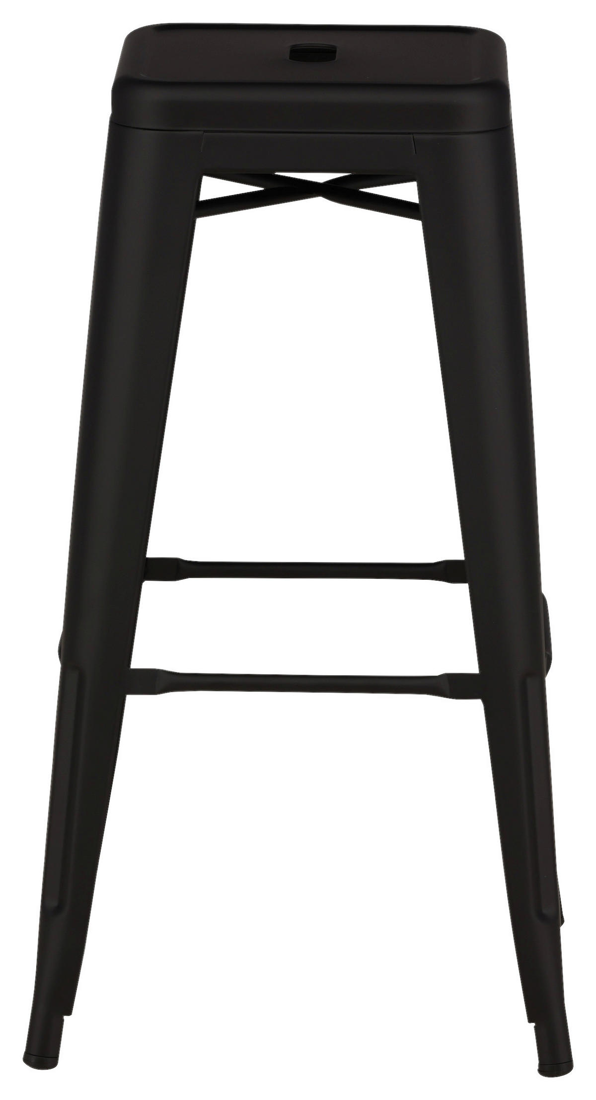 BARPALL SET i svart  - svart, Design, metall (43/76/43cm) - Livetastic