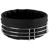 KORPICA ZA HLEB  metal, tekstil    - boja hroma/crna, Osnovno, tekstil/metal (23,5/11cm) - Justinus