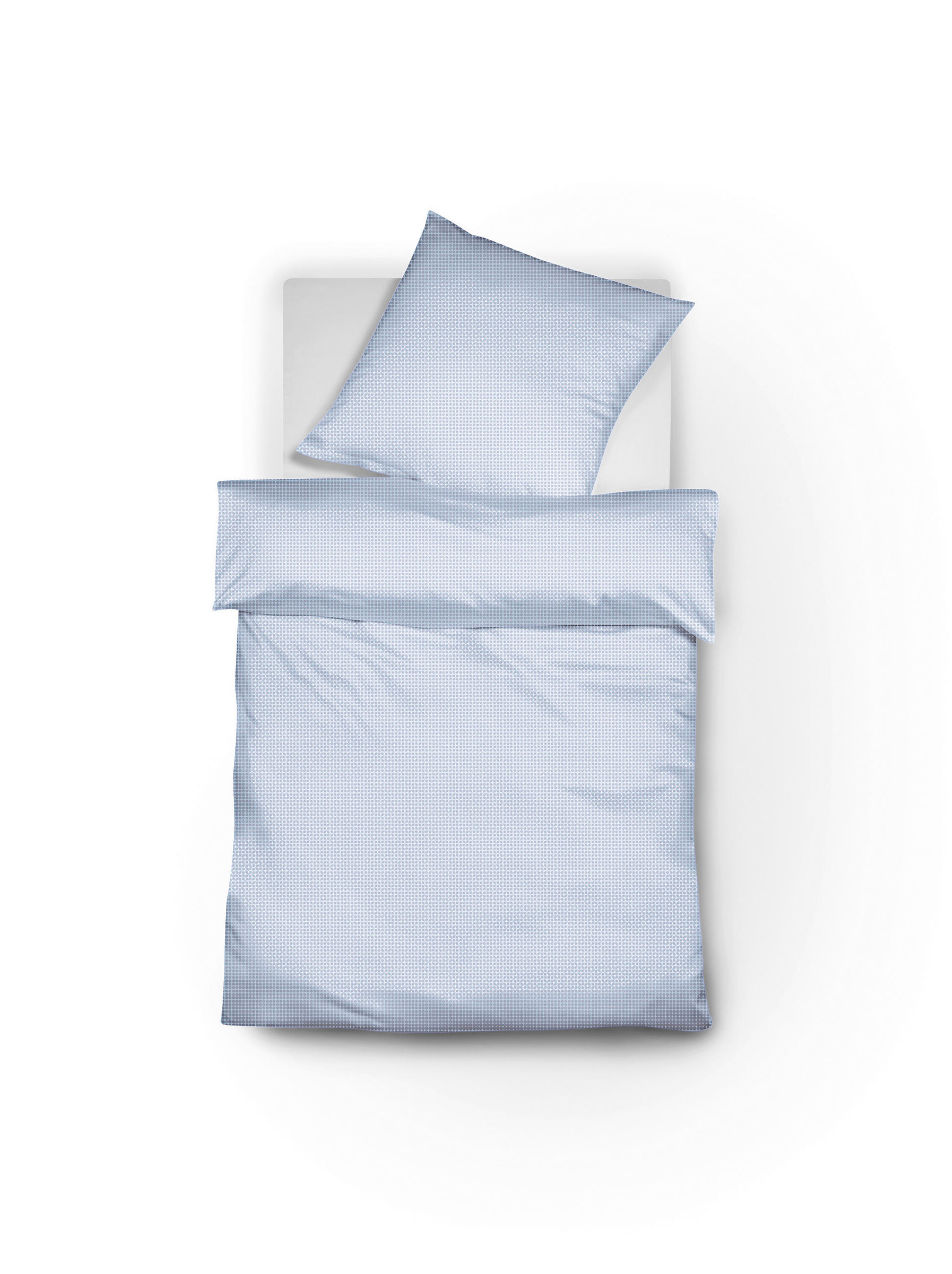 BETTWÄSCHE 135/200 cm Porto Jacquard  - Blau, KONVENTIONELL, Textil (135/200cm) - Fleuresse