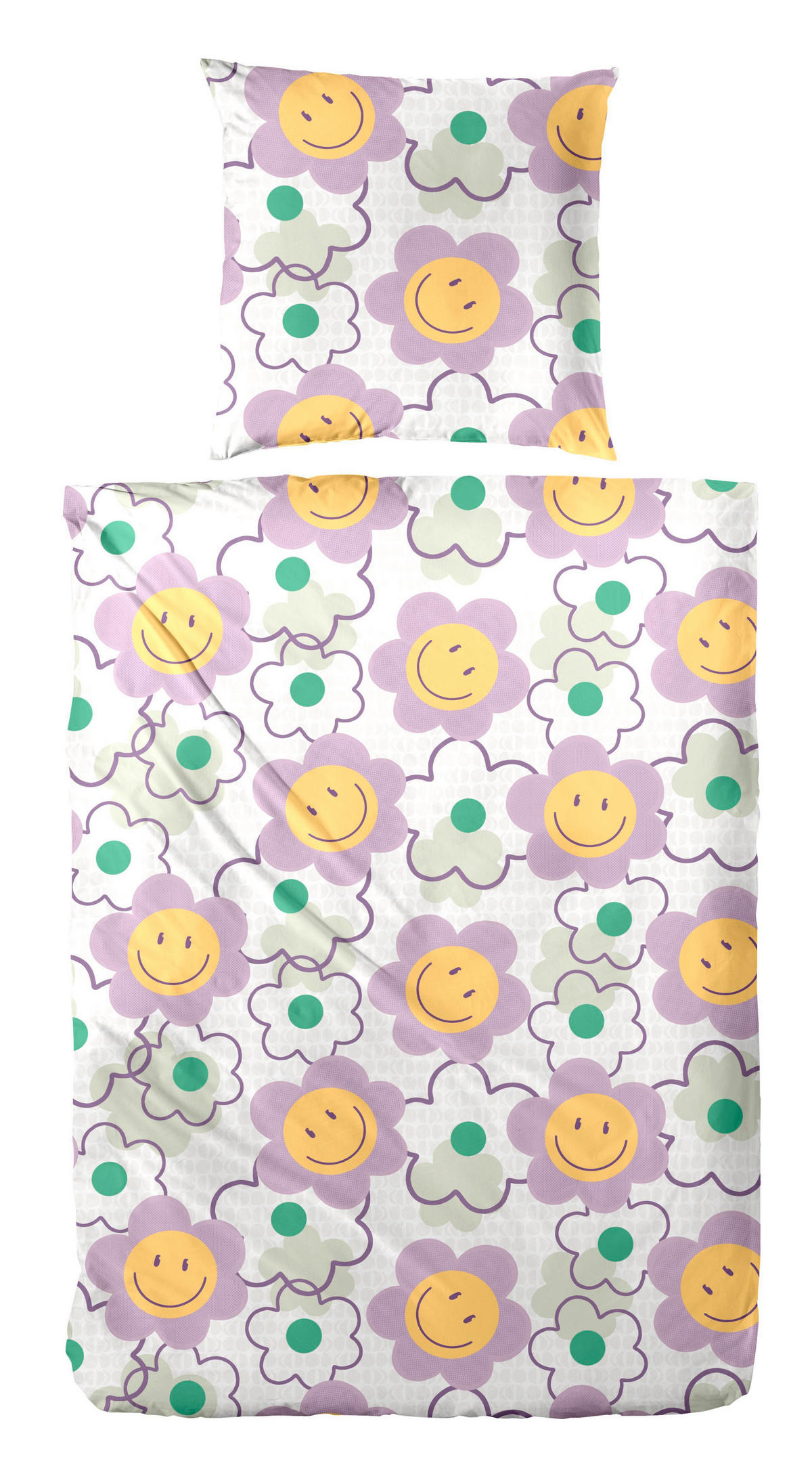 BETTWÄSCHE Renforcé 135/200 cm  - Multicolor, Basics, Textil (135/200cm)