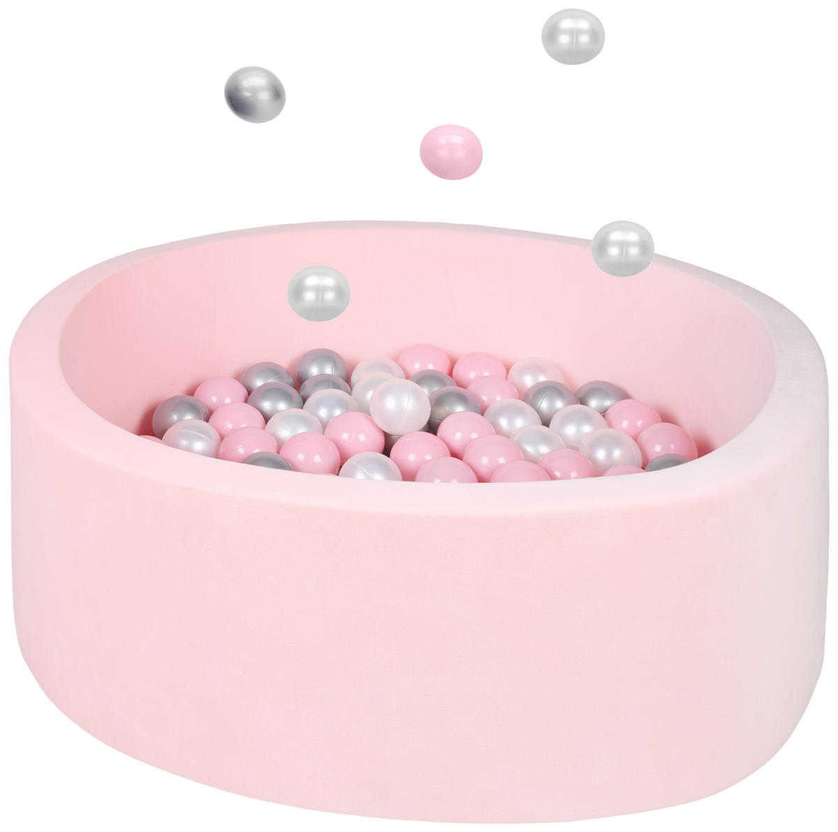 BAZEN S LOPTICAMA   - boje sedefa/srebrne boje, Basics, tekstil/plastika (90/30cm) - My Baby Lou