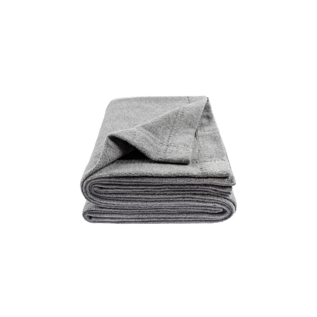 Thumbnail - Zoeppritz Fleecedecke Soft Greeny, Grau, Textil, Uni, 140x190 cm, Einfassband, pflegeleicht, Wohntextilien, Decken, Flee...