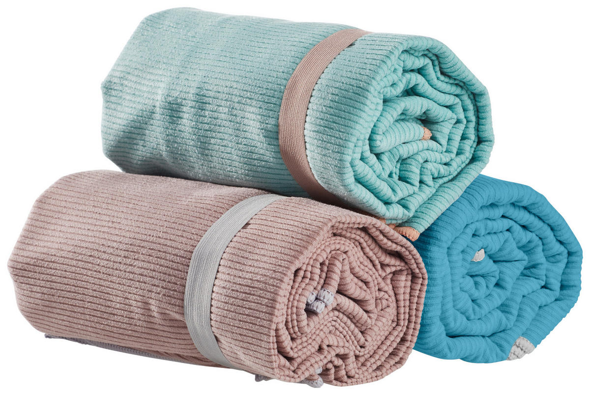 Prosop De Plajă 90/180 cm verde mentă  - verde mentă, Basics, textil (90/180cm) - Esposa
