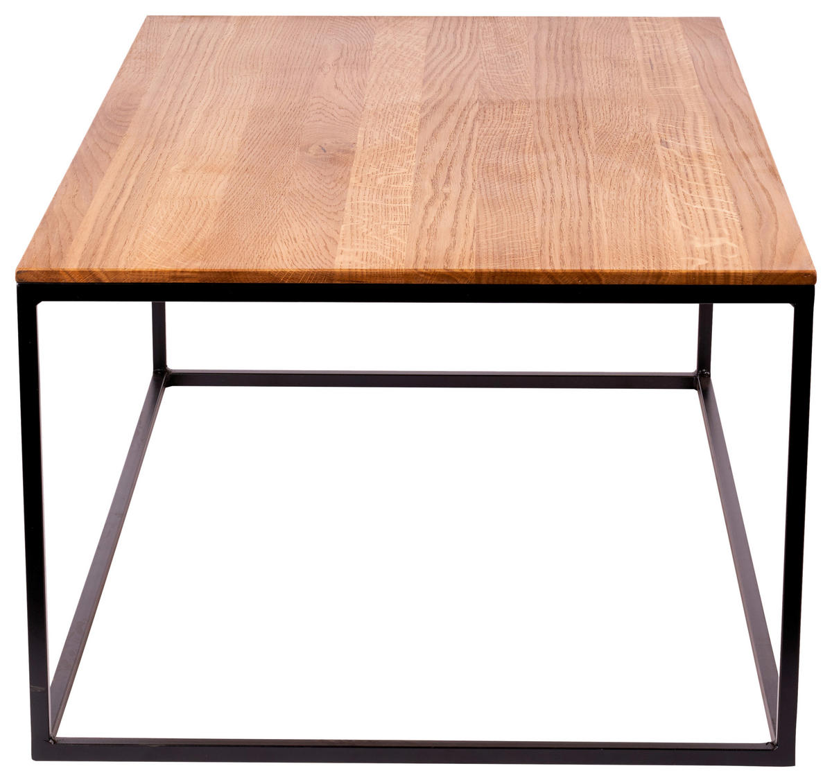 COUCHTISCH in Holz 110/60/40 cm  - Schwarz/Naturfarben, Basics, Holz/Metall (110/60/40cm) - MID.YOU