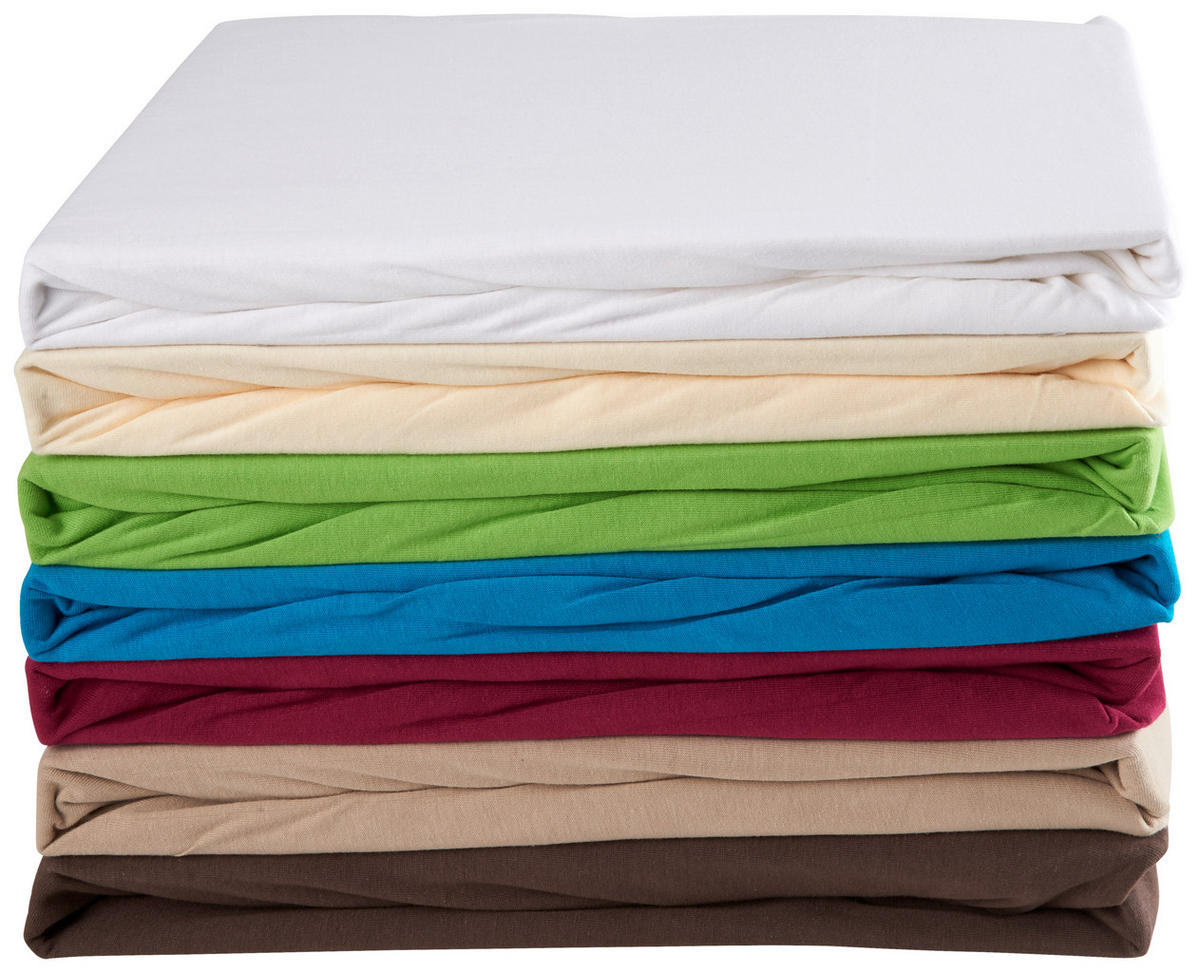 CEARȘAF CU ELASTIC 100/200 cm  - antracit, Basics, textil (100/200cm) - Boxxx