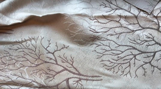 MATERIAL TEXTIL DECORATIV opac  - gri, Design, plastic (140cm) - Esposa