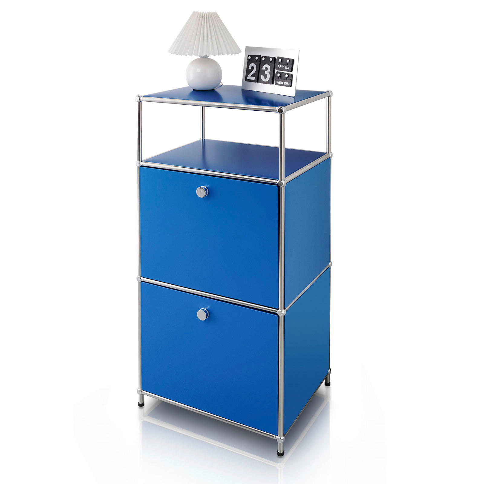 Floordirekt Regal Concept Epure Mk-120 Blau 50x100x40 cm