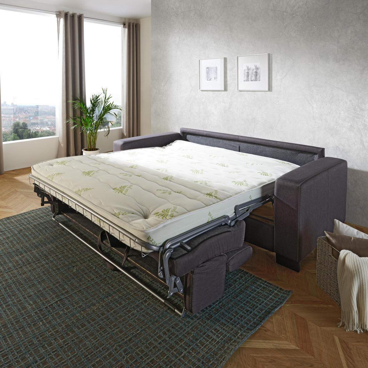 CANAPEA EXTENSIBILĂ  - Design (222/83 (100)/104cm) - Novel