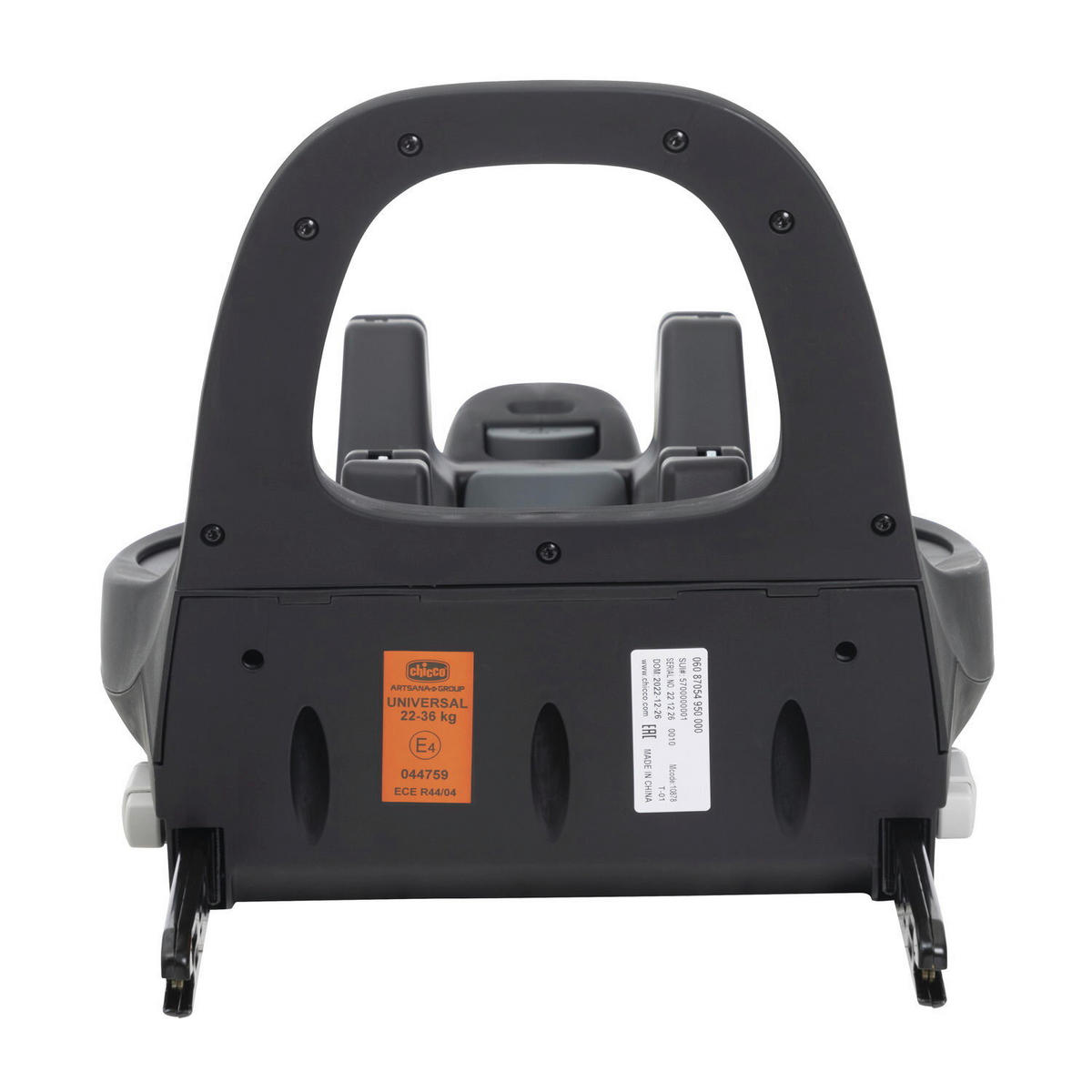 ISOFIXSTATION FULL 360 I-SIZE BASIS FÜR KORY  - Schwarz, Basics, Kunststoff (66/19/38cm) - Chicco
