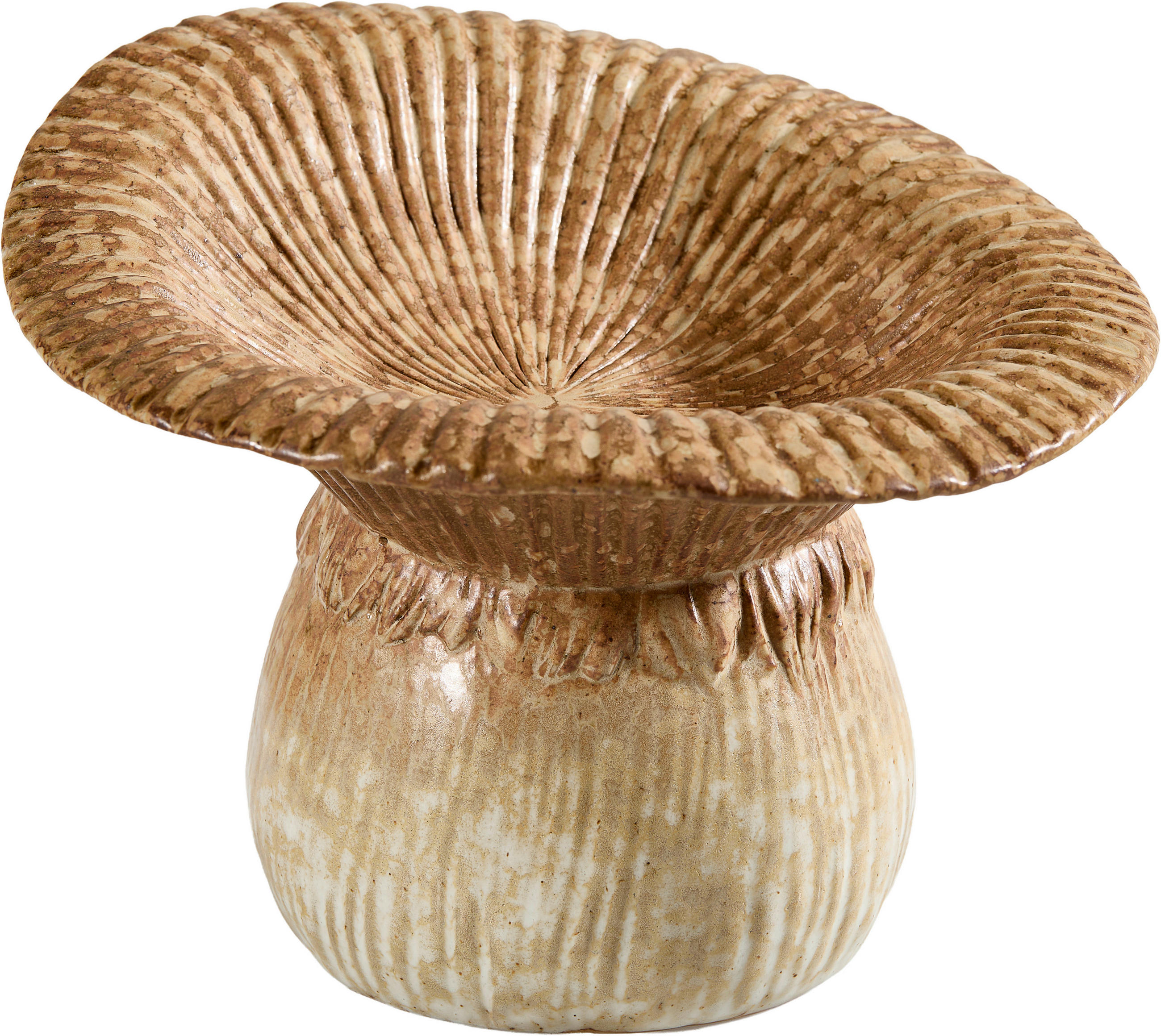 DEKOPILZ - Hellgrau, LIFESTYLE, Keramik (21,7/16,6/20,9cm) - Ambia Home