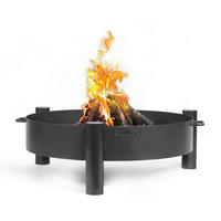 FEUERSCHALE  - Schwarz, Basics, Metall (68/30cm)