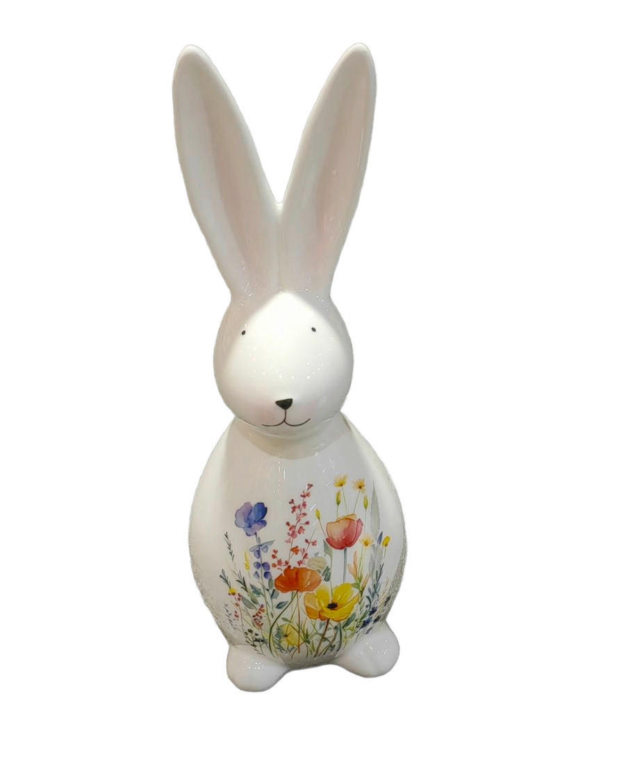 DEKOHASE - Weiß, LIFESTYLE, Keramik (6/18,5/5,5cm)