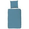 BETTWÄSCHE Uni Adria Blue Renforcé 135/200 cm  - Türkis, Basics, Textil (135/200cm)