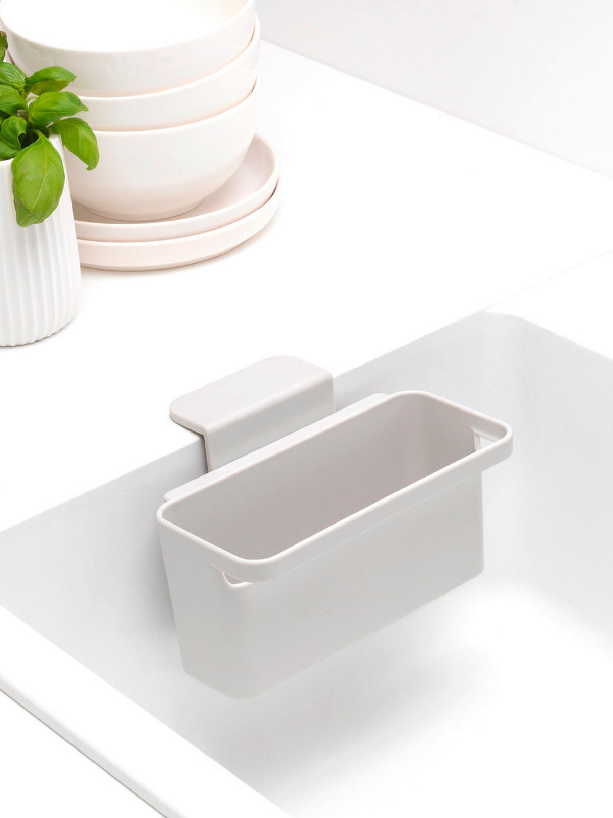 KÜCHENUTENSILIENHALTER - Hellgrau, Design, Kunststoff (17/11/14cm) - Brabantia