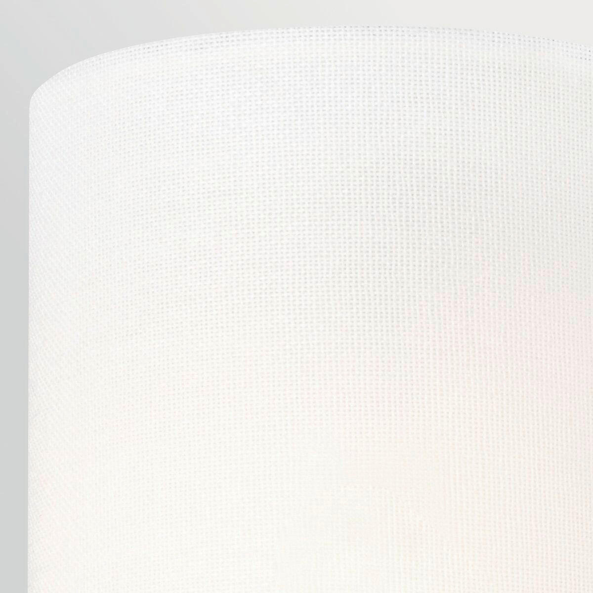 WANDLEUCHTE Generation Lighting (Feiss) 35,9/10,2/14,3 cm  - Schwarz, Design, Glas/Textil (35,9/10,2/14,3cm) - Elstead Lighting