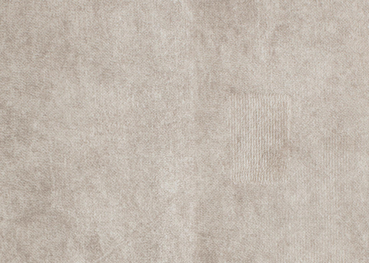 ECKSOFA in Velours Hellbraun  173/276 cm  - Chromfarben/Hellbraun, Design, Kunststoff/Textil (173/276cm) - Stylife