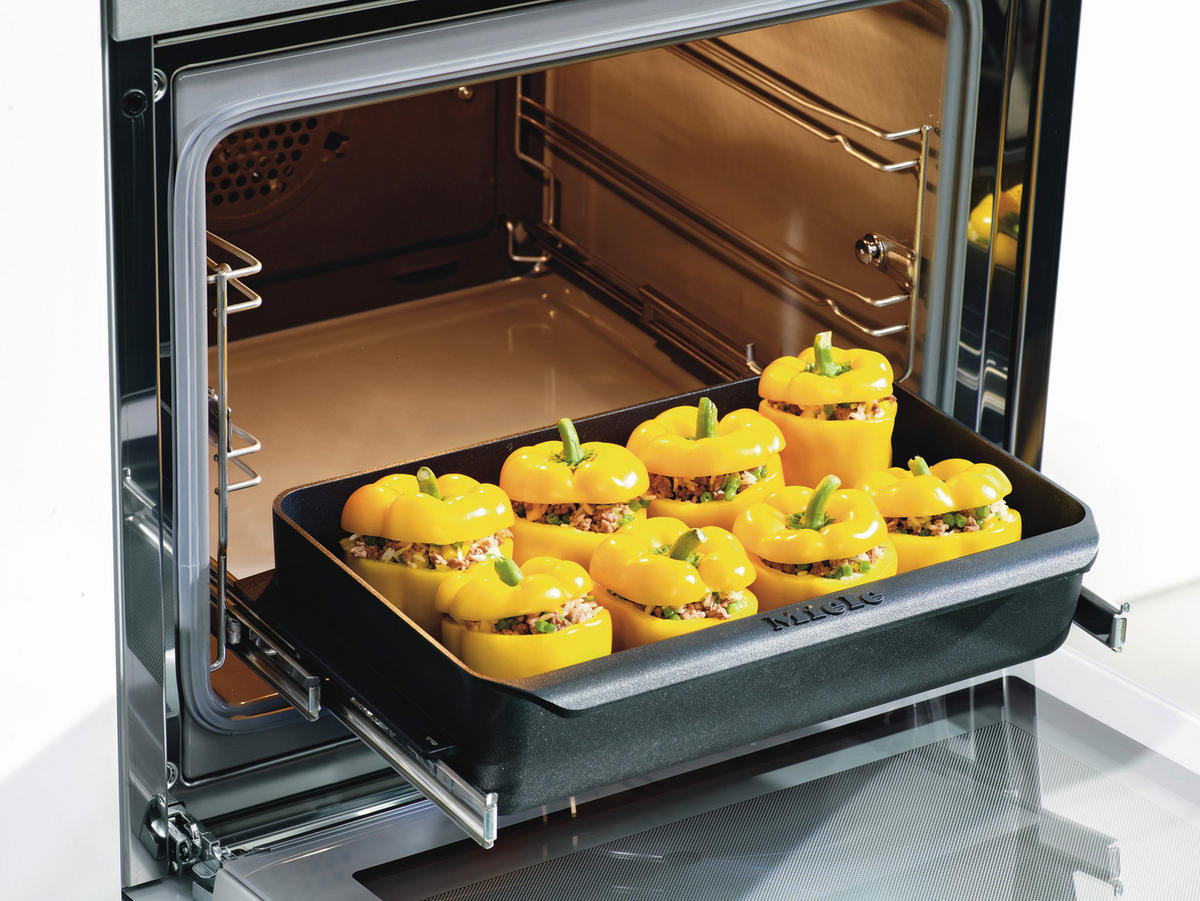 EINBAUBACKOFEN H 7364 BP  - Edelstahlfarben, Basics, Glas/Metall (59,5/59,6/56,9cm) - Miele