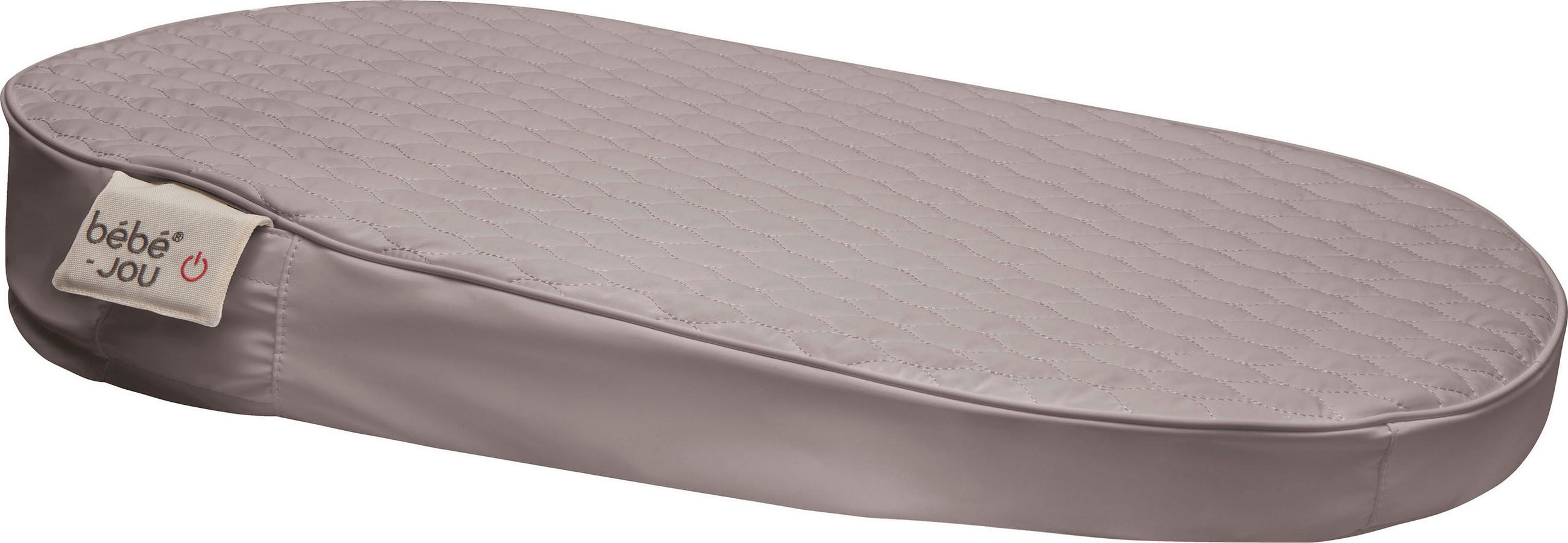WICKELAUFLAGE - Graubraun, Basics, Kunststoff (74/44.5/9cm) - Bebe Jou