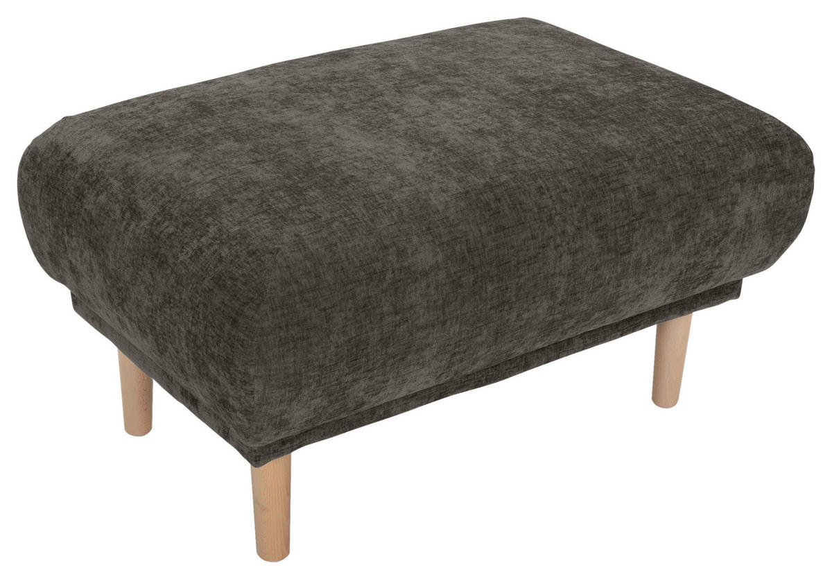 PALL i textil mörkgrå  - mörkgrå, Klassisk, trä/textil (88/49/62cm) - Livetastic