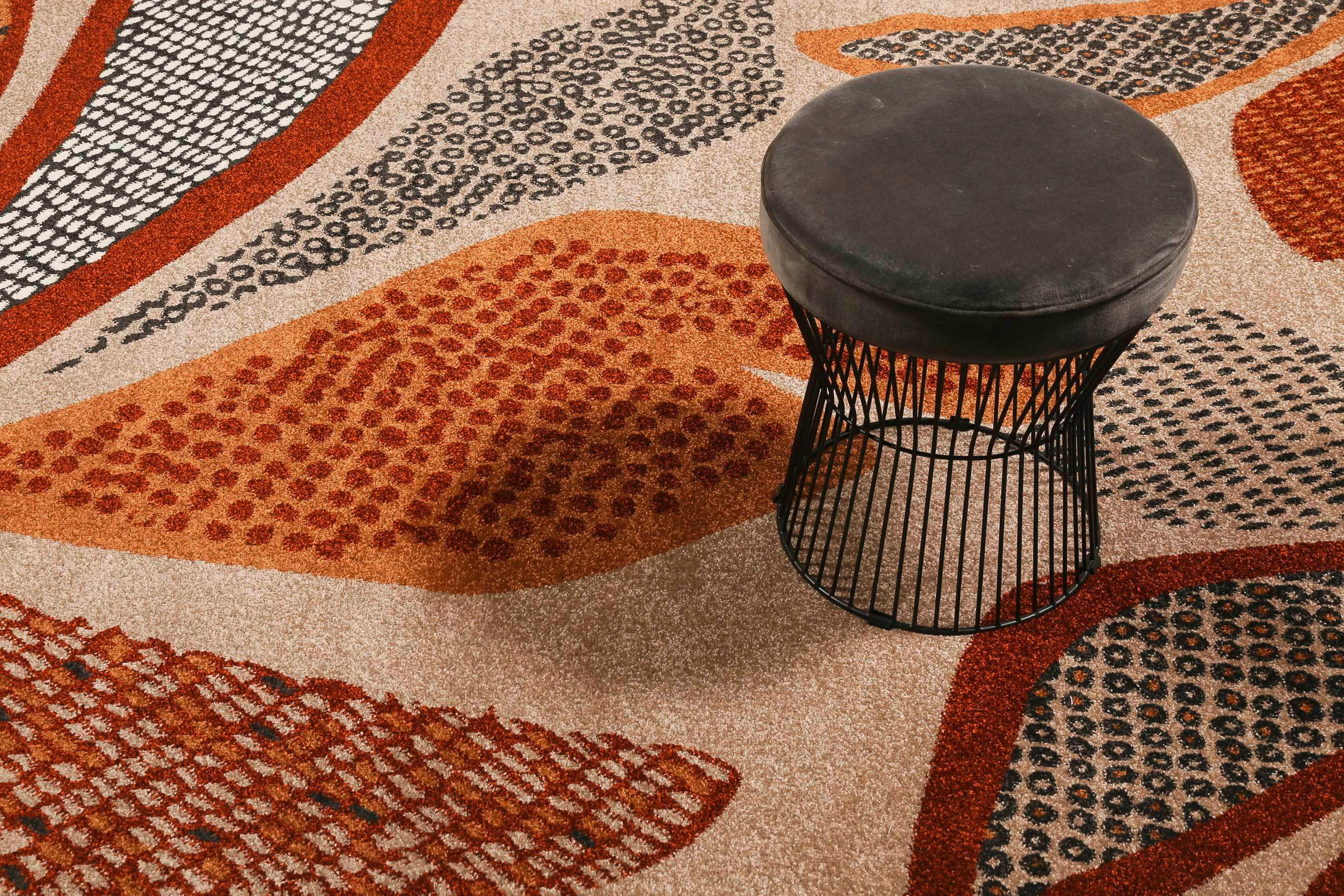 WEBTEPPICH 120/170 cm Hazel Braun  - Braun, KONVENTIONELL, Textil (120/170cm) - Esprit