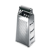 ČETVOROSTRANO RENDE - boja nerđajućeg čelika, Konvencionalno, metal/plastika (25cm) - Justinus