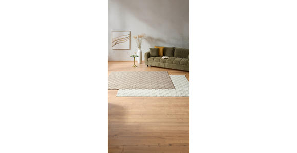 WEBTEPPICH 160/230 cm Beige  - Beige, KONVENTIONELL, Textil (160/230cm) - Novel