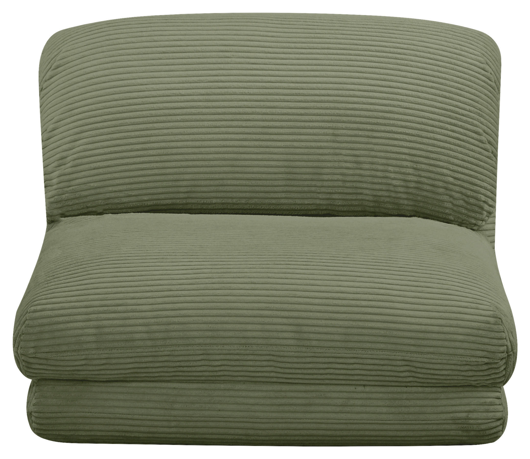 SCHLAFSESSEL Cord Olivgrün    - Olivgrün, Design, Textil/Metall (82/58/78cm) - Livetastic