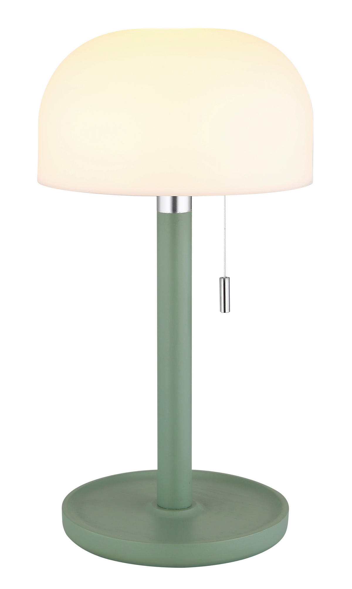 NAMIZNA SVETILKA ZA POLNJENJE  NORMAN      15/28 cm       - zelena/bela, Trend, umetna masa/les (15/28cm) - Globo