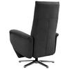 DREHSTUHL  in Flachgewebe Dunkelgrau  - Chromfarben/Dunkelgrau, Konventionell, Textil/Metall (75/112/82cm) - Sit & More