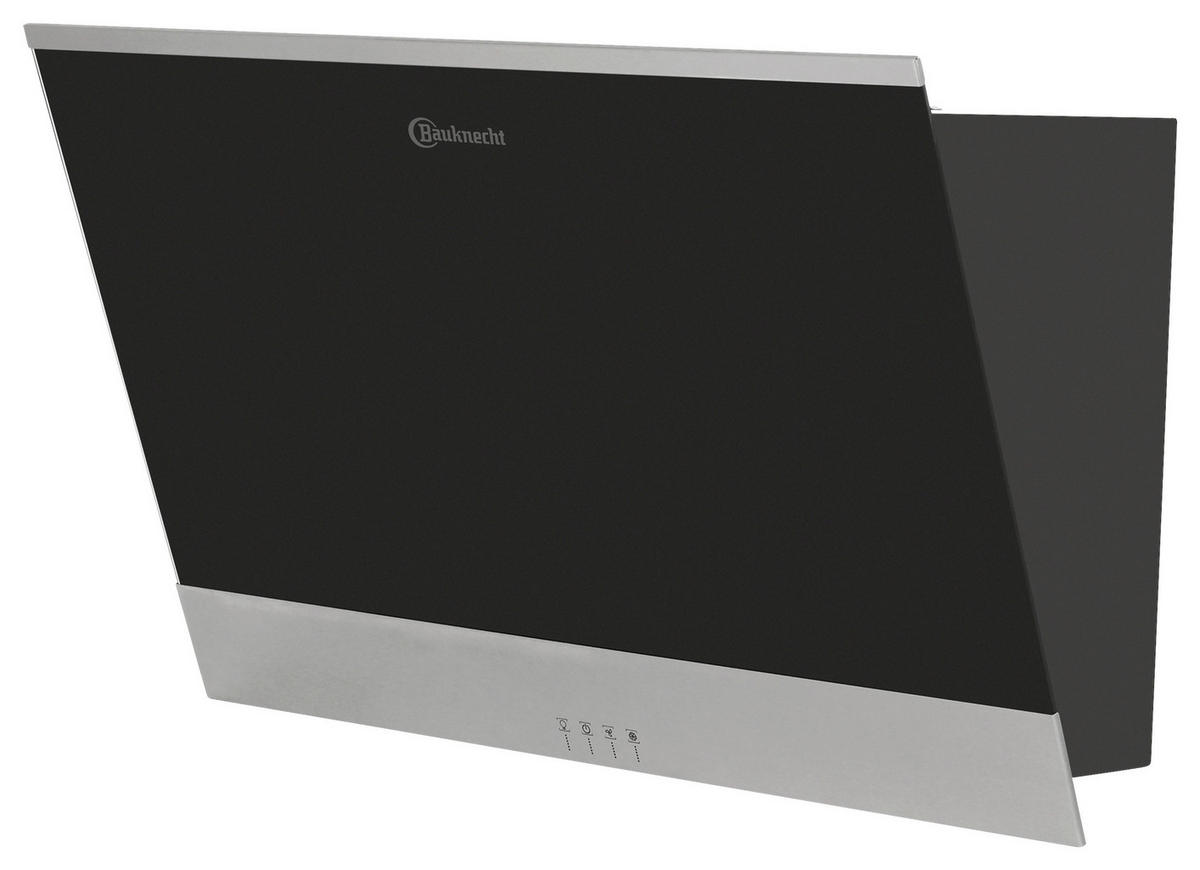 DUNSTABZUGSHAUBE DBHVP 63 LM K  - Edelstahlfarben/Schwarz, Basics, Glas/Metall (60/69-104/36,2cm) - Bauknecht