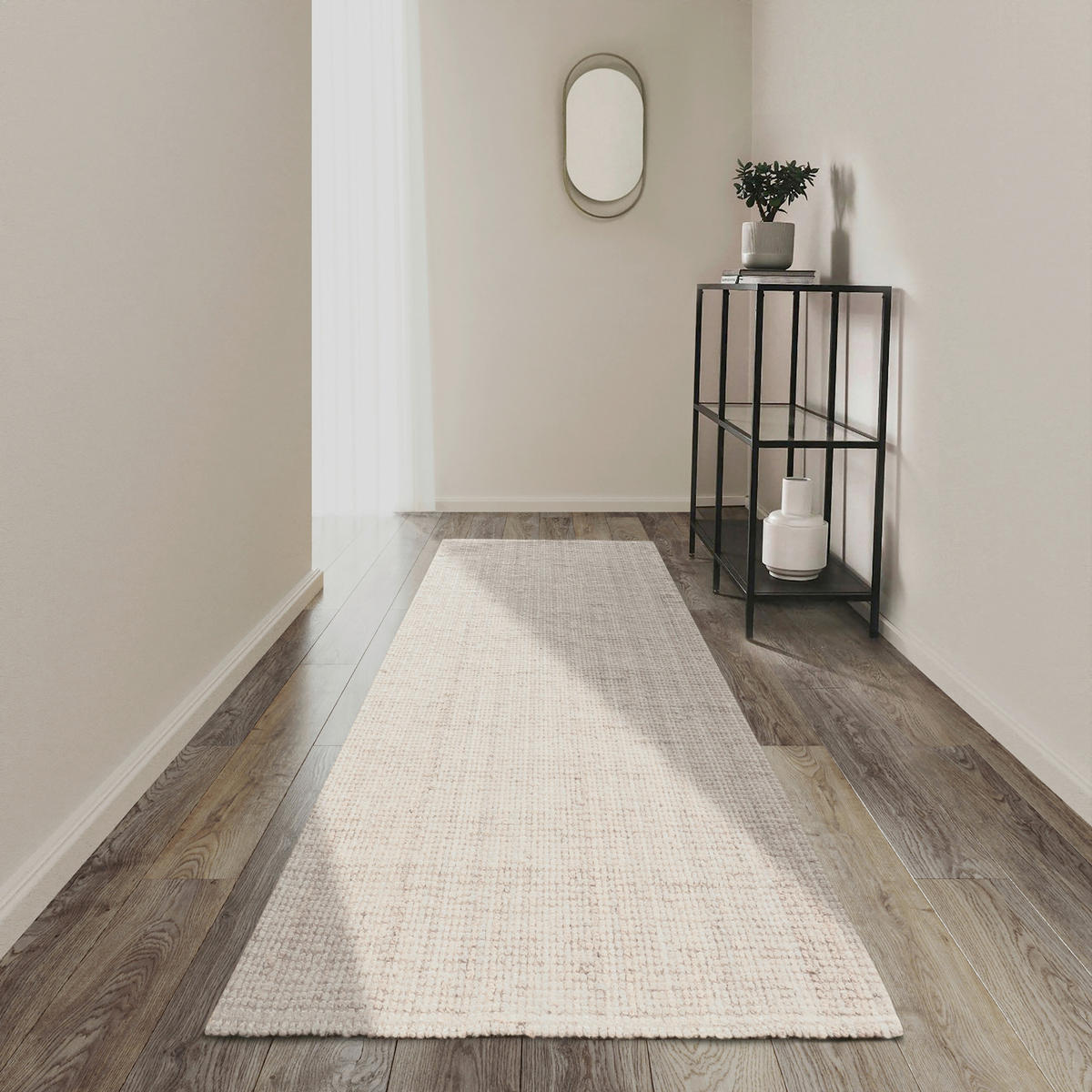 JUTETEPPICH 80/300 cm Kollektion 1791 Weiß rechteckig  - Weiß, Basics, Textil (80/300cm) - Villeroy & Boch