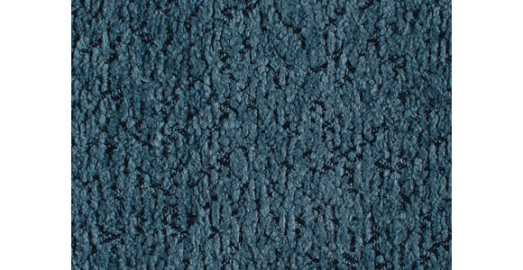 ECKSOFA in Struktur Blau  - Blau/Schwarz, Design, Textil/Metall (341/181cm) - Dieter Knoll
