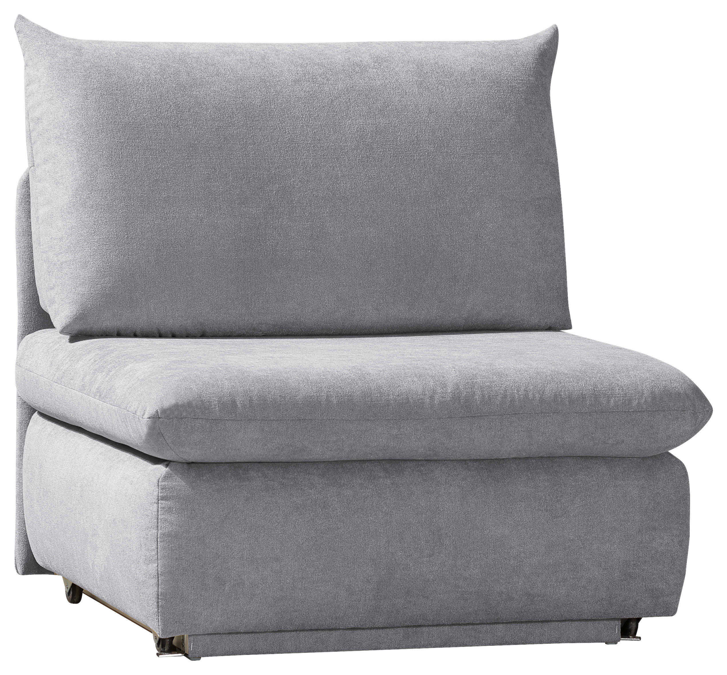 SCHLAFSESSEL Flachgewebe Hellgrau  - Hellgrau, Design, Textil (90/89/83cm) - Novel